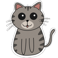 Cat Sticker