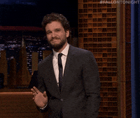 fallontonight sad game of thrones awkward goodbye GIF