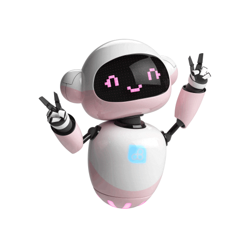 BancodelPacifico giphyupload happy robot amiga Sticker
