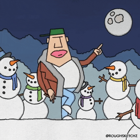 animation christmas GIF by Rough Sketchz