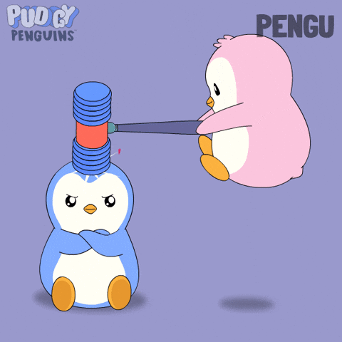 Angry Fight GIF by Pudgy Penguins