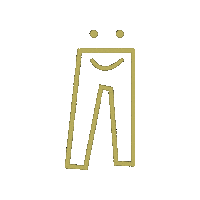 Pants Sticker by AlbertoPants