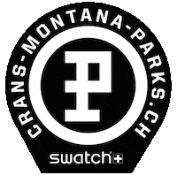 CransMontanaResort bike ride ski snowboard Sticker