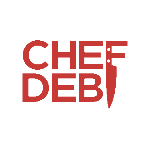 chefdebcoaching giphygifmaker chef sharpen personal chef Sticker