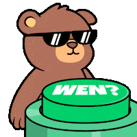 Hurry Up Waiting Sticker by BEARISH