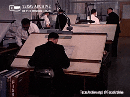 Work Office GIF by Texas Archive of the Moving Image