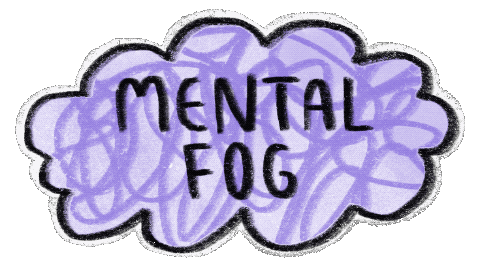 The Fog Brain Sticker