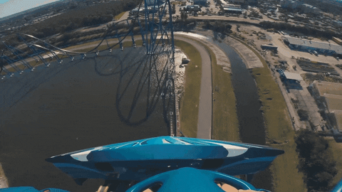 SeaWorld giphyupload rollercoaster mako thrill GIF