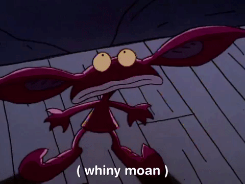 nickrewind giphydvr nicksplat aaahh real monsters giphyarm037 GIF