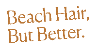 hair beach Sticker by PlayaBeauty
