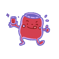 Omori Koolaid Sticker