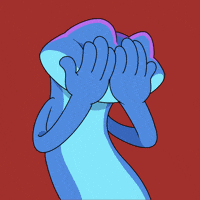 Awkward Dont Look GIF by Snek