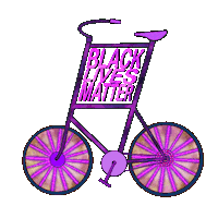 Black Lives Matter Bike Sticker by Zachary Sweet