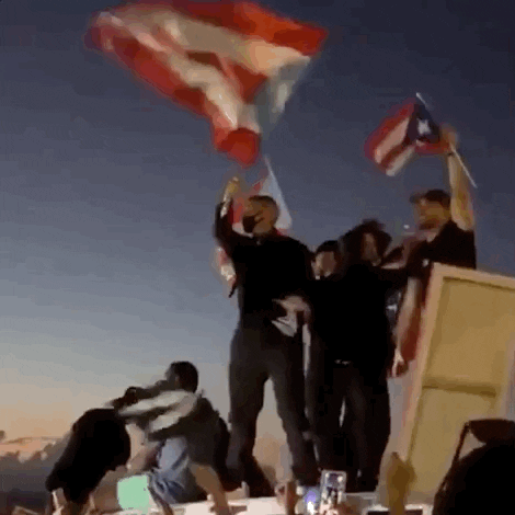 puerto rico protests rickyrenuncia paronacionalpr ricky renuncia GIF
