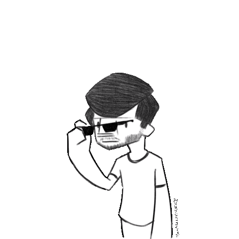 nocontextparth nervous sus um umm Sticker