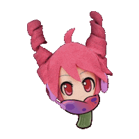 Plants Vs Zombies Kasane Teto Sticker