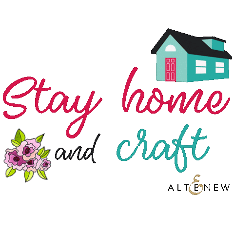 Stay Home Sticker by Altenew