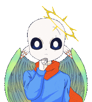 Laugh Skeleton Sticker