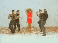 Excited Whitney Houston GIF