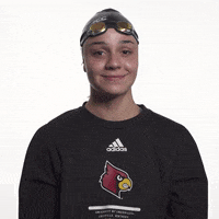 University Of Louisville Swimming GIF by Louisville Cardinals