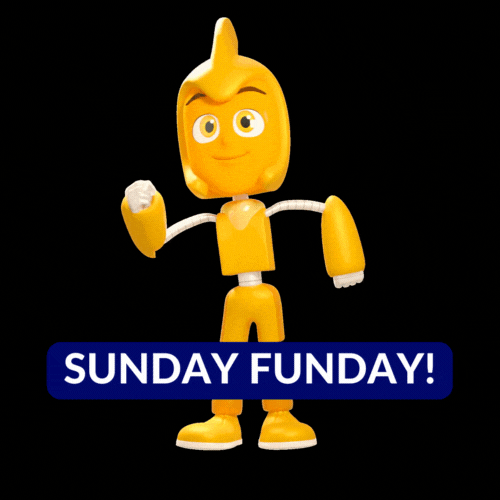 Happy Sunday Weekend GIF by Blue Studios