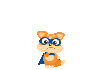 Fox Memorize Sticker by Holy Owly