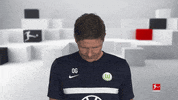 Vfl Wolfsburg Smile GIF by Bundesliga