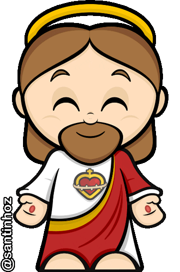 Nossa Senhora Jesus Sticker by Santinhoz