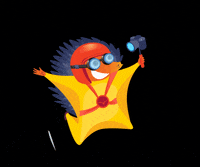 Robot Hedgehog GIF by namecheap