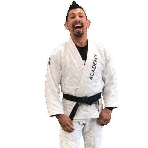 Grappling Black Belt Sticker by Academy Jiu-Jitsu