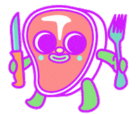 Happy Mascot Sticker by Christal Sih