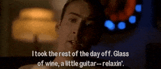 Relaxing The Rock GIF