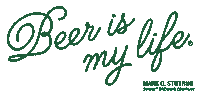 Drinking Beer Sticker by Summit Brewing Co.