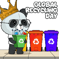 Sustainability Go Green Sticker by PandaPals
