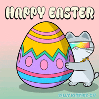 Easter Bunny GIF by Silly Kitties