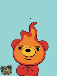 Fire Cooking GIF by DeddyBears