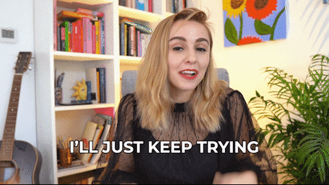 Trying Lets Go GIF by HannahWitton