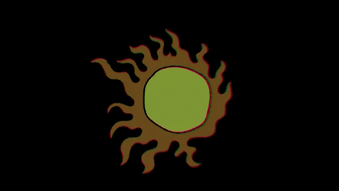 sun burning GIF by Pure Noise Records