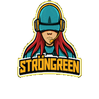 strongreen strongreen falaa makers falaaa makers fala makers Sticker