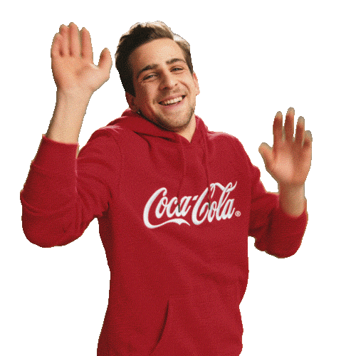 Happy Come On Sticker by Coca-Cola Deutschland