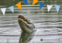 Alligator Uf GIF by University of Florida College of Education