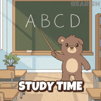Learn Teddy Bear GIF by BEARISH