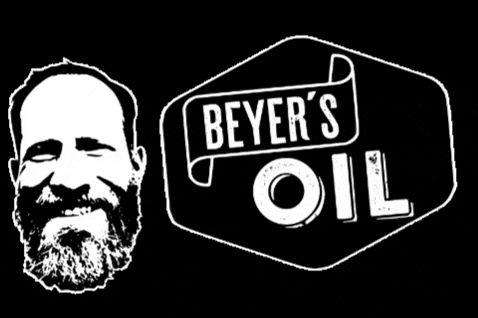 beyersoil giphygifmaker happy logo beard GIF