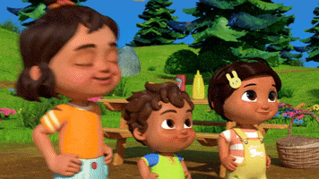 Dance Camping GIF by Moonbug