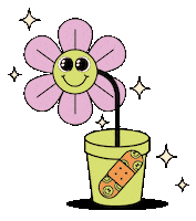 VitosDE happy smile flower education Sticker