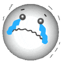 Sad Cry Sticker by junjun_pontan