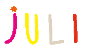 July Month Sticker