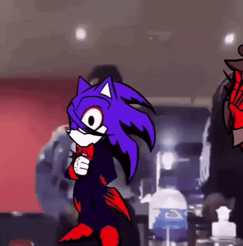 Red Glove GIF