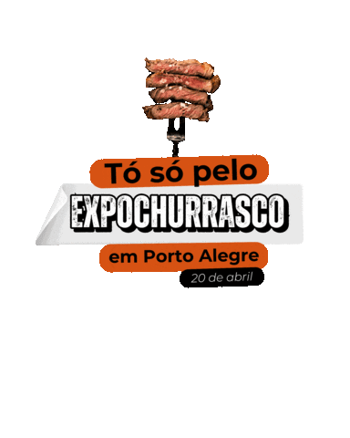 expochurrascofestival giphyupload expochurrasco festival do churrasco expochurrasco 2024 Sticker