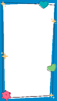Frame Border Sticker by Dream Beams World